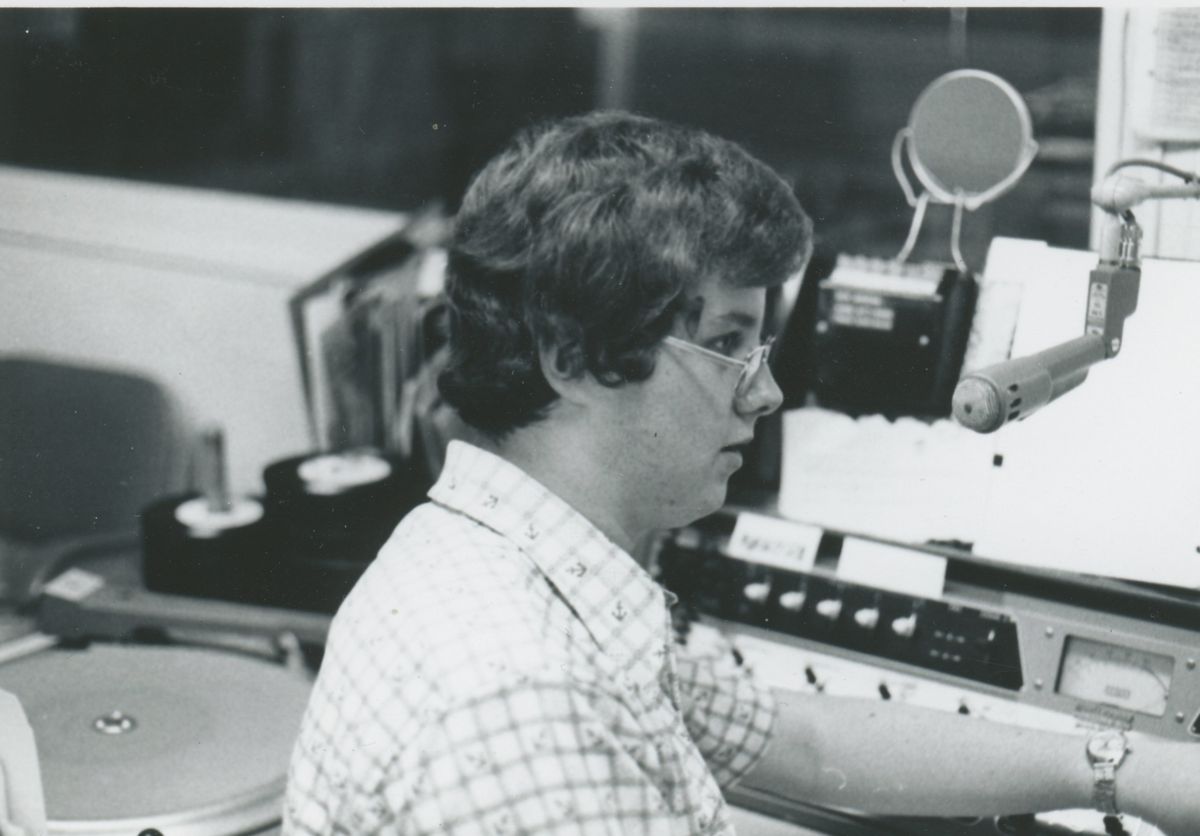 The Young Aspiring DJ about 1975